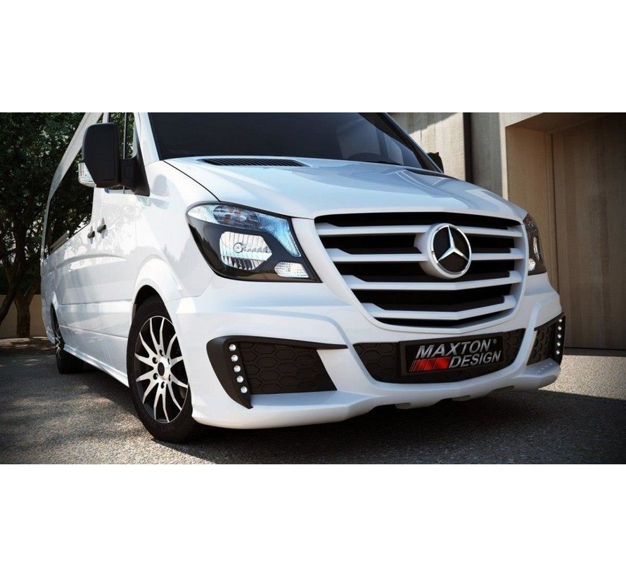 Maxton Design FRONT BUMPER MERCEDES SPRINTER 2013-UP WITHOUT LED