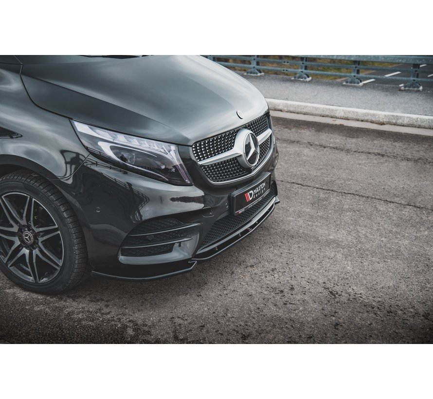 Maxton Design FRONT SPLITTER V.1 Mercedes-Benz V-Class AMG-Line W447 Facelift