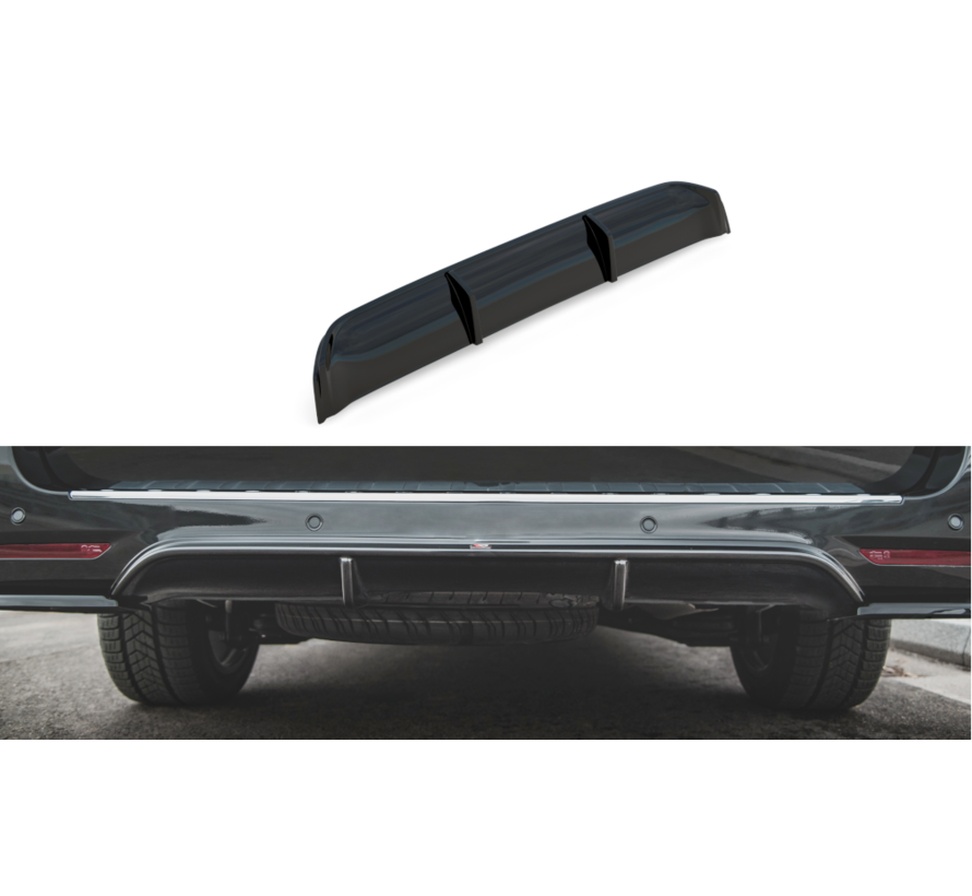 Maxton Design REAR DIFFUSER Mercedes-Benz V-Class AMG-Line W447 Facelift