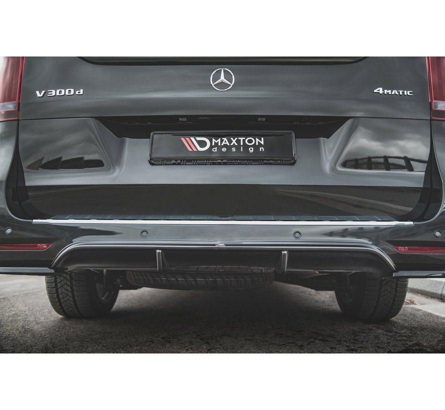 Maxton Design REAR DIFFUSER Mercedes-Benz V-Class AMG-Line W447 Facelift