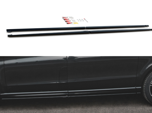 Maxton Design Maxton Design SIDE SKIRTS DIFFUSERS Mercedes-Benz V-Class AMG-Line W447 Facelift