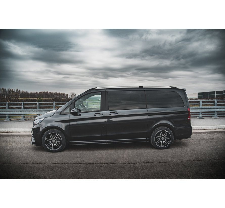 Maxton Design SIDE SKIRTS DIFFUSERS  Mercedes-Benz V-Class AMG-Line W447 Facelift
