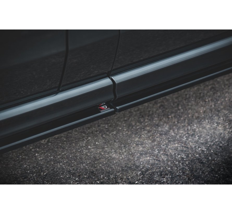 Maxton Design SIDE SKIRTS DIFFUSERS  Mercedes-Benz V-Class AMG-Line W447 Facelift