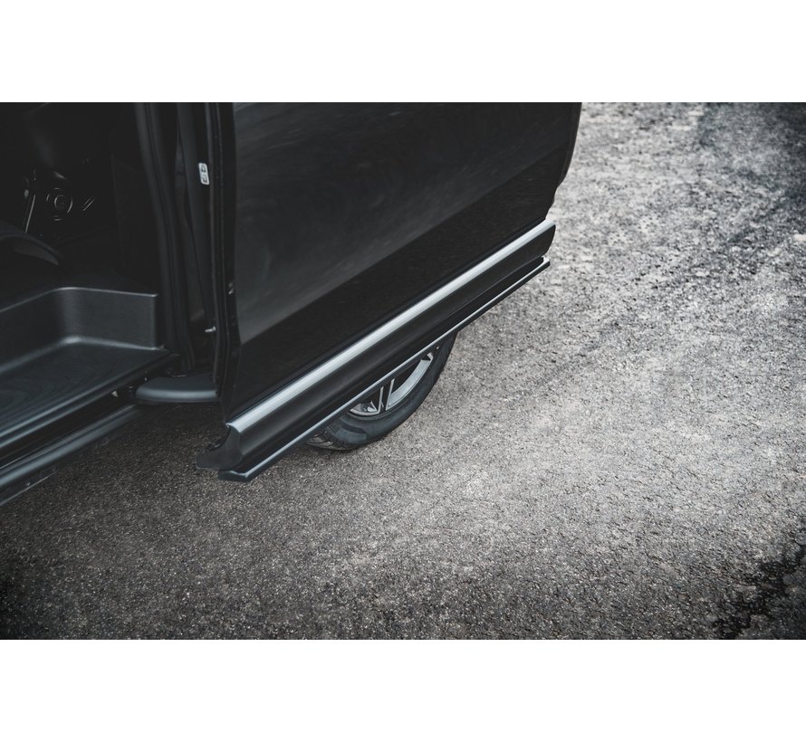 Maxton Design SIDE SKIRTS DIFFUSERS  Mercedes-Benz V-Class AMG-Line W447 Facelift