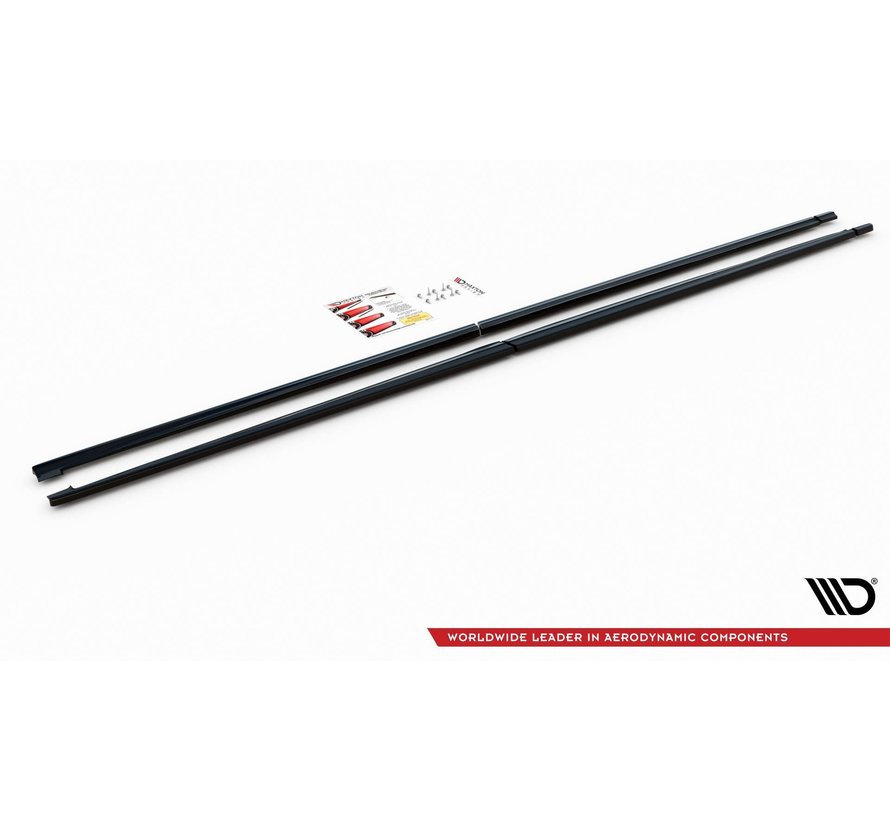 Maxton Design SIDE SKIRTS DIFFUSERS  Mercedes-Benz V-Class AMG-Line W447 Facelift