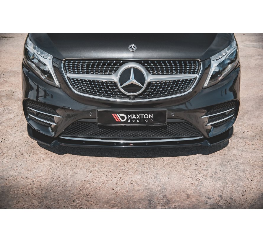 Maxton Design FRONT SPLITTER V.3 Mercedes-Benz V-Class AMG-Line W447 Facelift