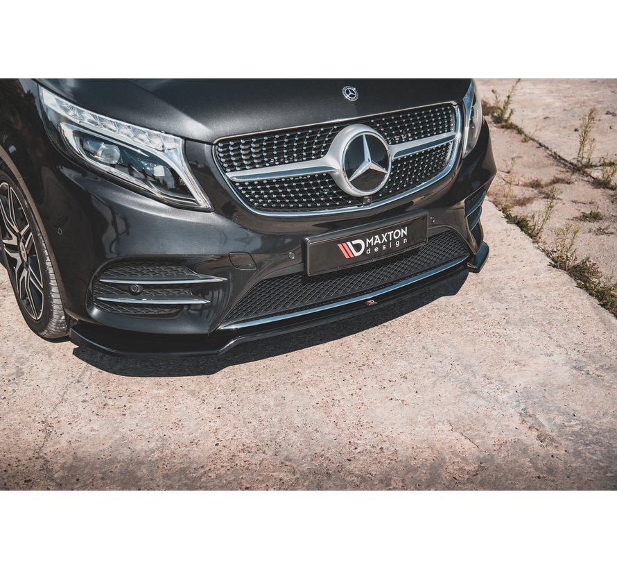 Maxton Design FRONT SPLITTER V.4 Mercedes-Benz V-Class AMG-Line W447 Facelift