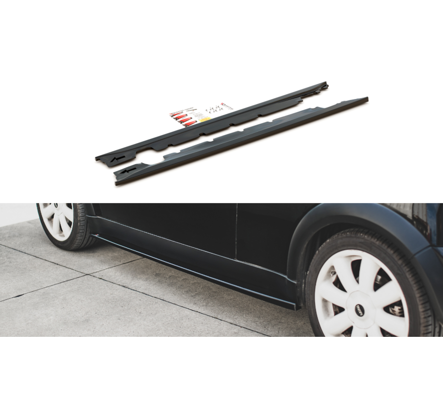 Maxton Design SIDE SKIRTS DIFFUSERS  Mini Cooper / One R50