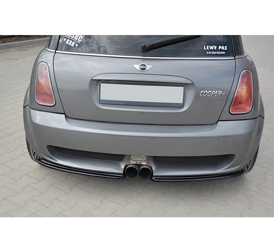 Maxton Design REAR SIDE SPLITTERS MINI R53 COOPER S JCW