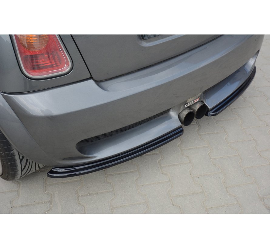 Maxton Design REAR SIDE SPLITTERS MINI R53 COOPER S JCW