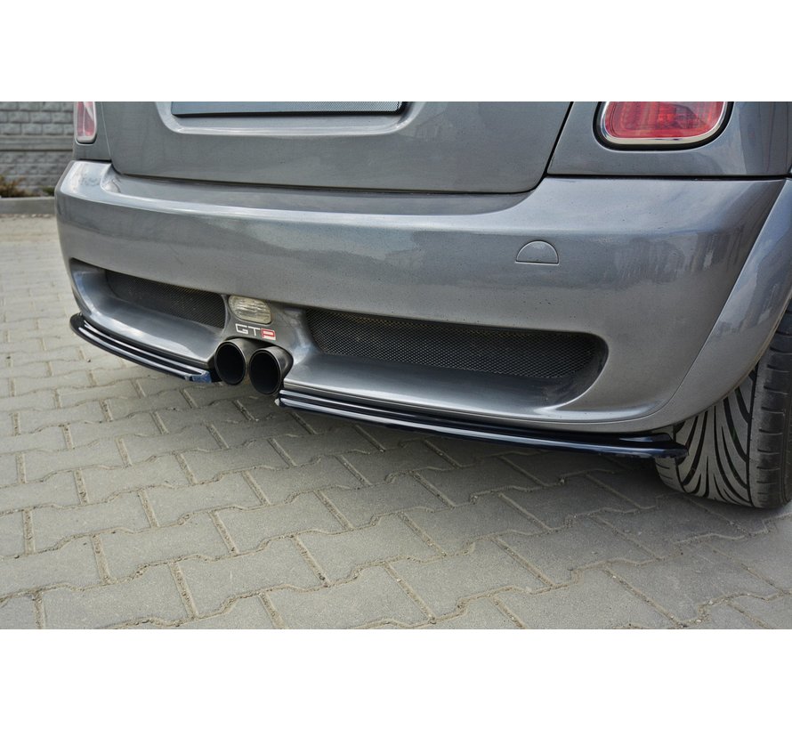 Maxton Design REAR SIDE SPLITTERS MINI R53 COOPER S JCW