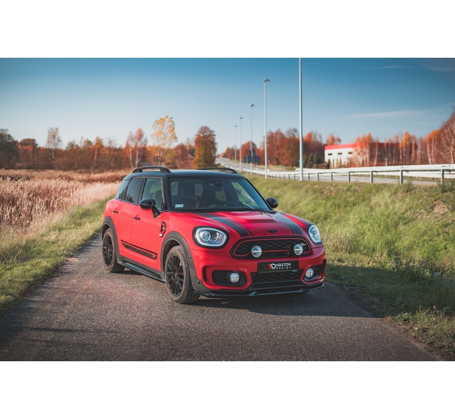Maxton Design FRONT SPLITTER V.1 Mini Countryman Mk2 F60 JCW