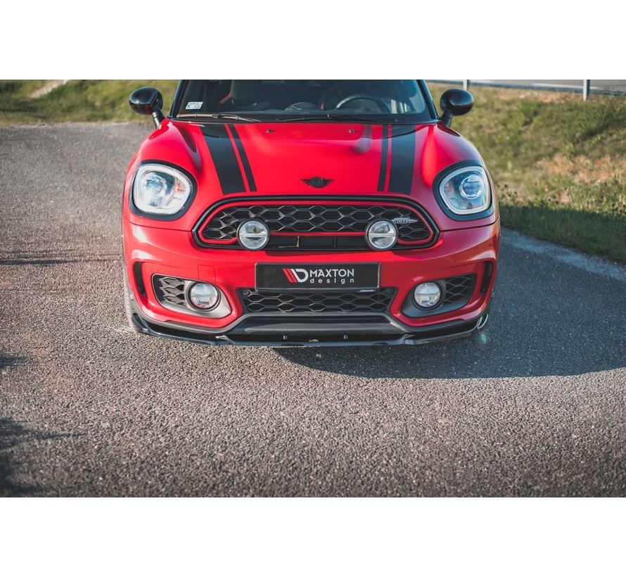 Maxton Design FRONT SPLITTER V.2 Mini Countryman Mk2 F60 JCW