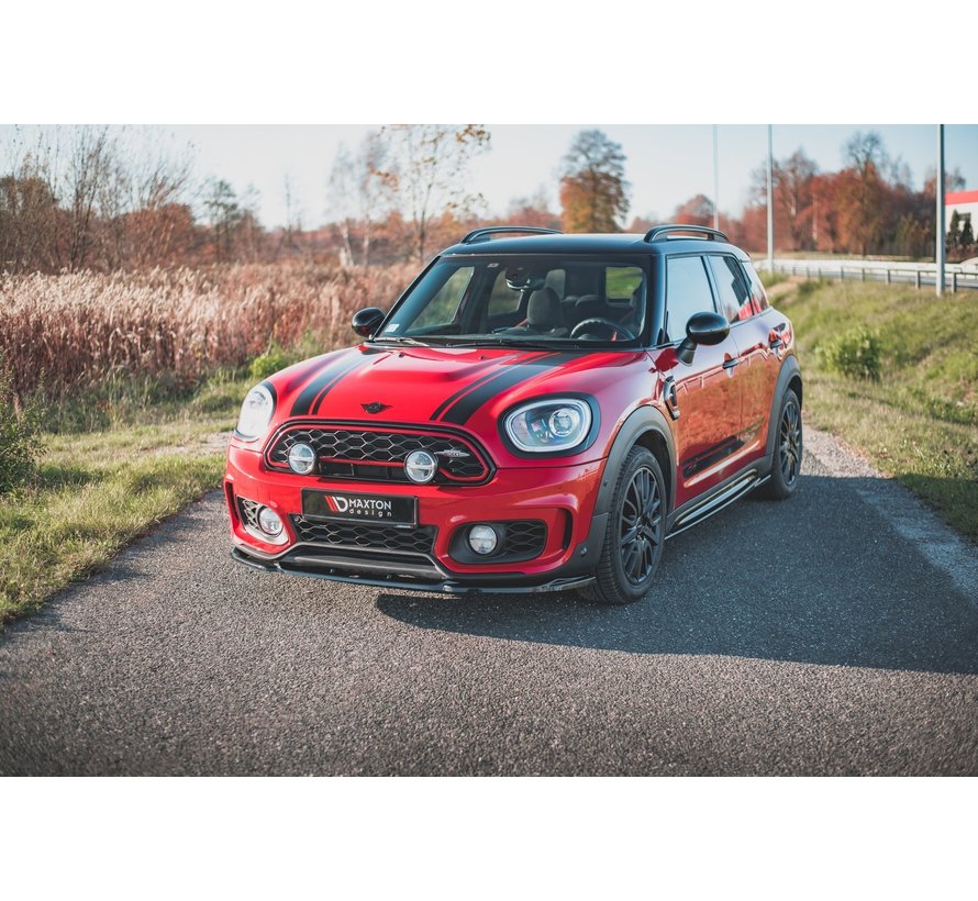 Maxton Design FRONT SPLITTER V.2 Mini Countryman Mk2 F60 JCW
