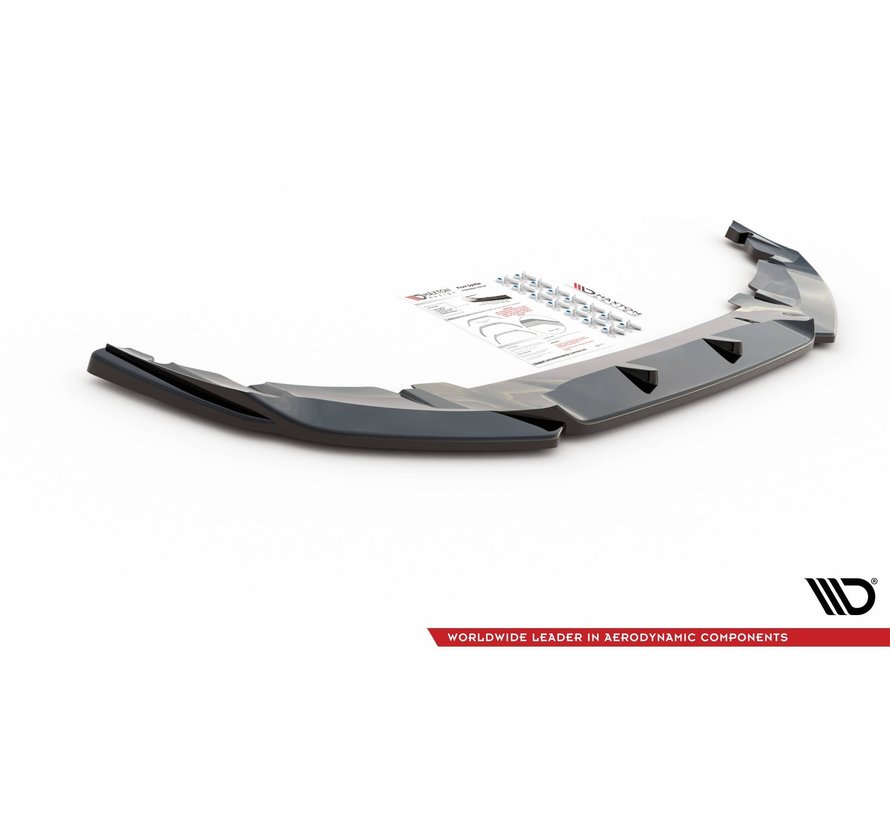 Maxton Design FRONT SPLITTER V.2 Mini Countryman Mk2 F60 JCW