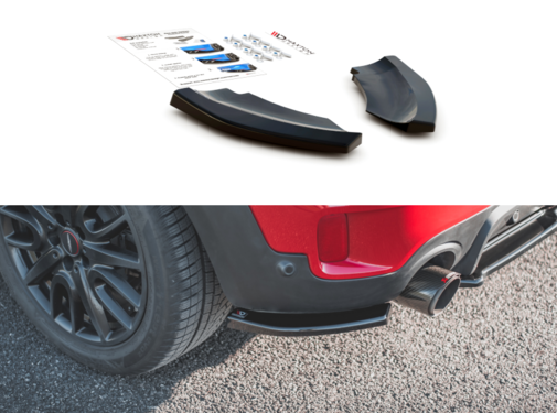 Maxton Design Maxton Design REAR SIDE SPLITTERS Mini Countryman Mk2 F60 JCW