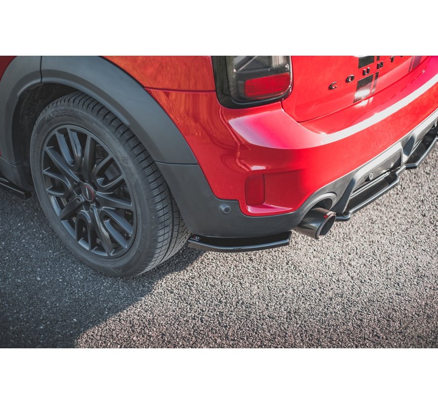 Maxton Design REAR SIDE SPLITTERS Mini Countryman Mk2 F60 JCW