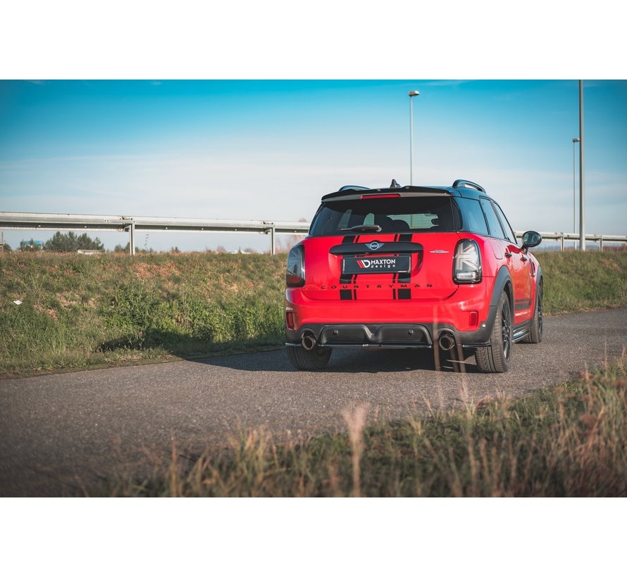 Maxton Design REAR SIDE SPLITTERS Mini Countryman Mk2 F60 JCW