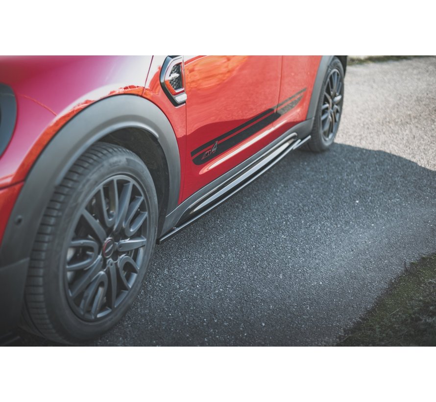 Maxton Design SIDE SKIRTS DIFFUSERS  Mini Countryman Mk2 F60 JCW