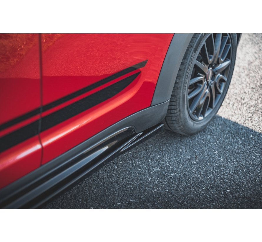 Maxton Design SIDE SKIRTS DIFFUSERS  Mini Countryman Mk2 F60 JCW