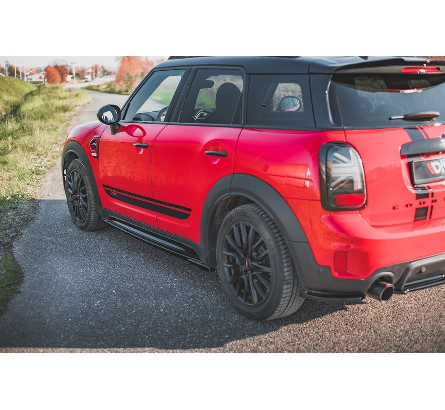 Maxton Design SIDE SKIRTS DIFFUSERS  Mini Countryman Mk2 F60 JCW