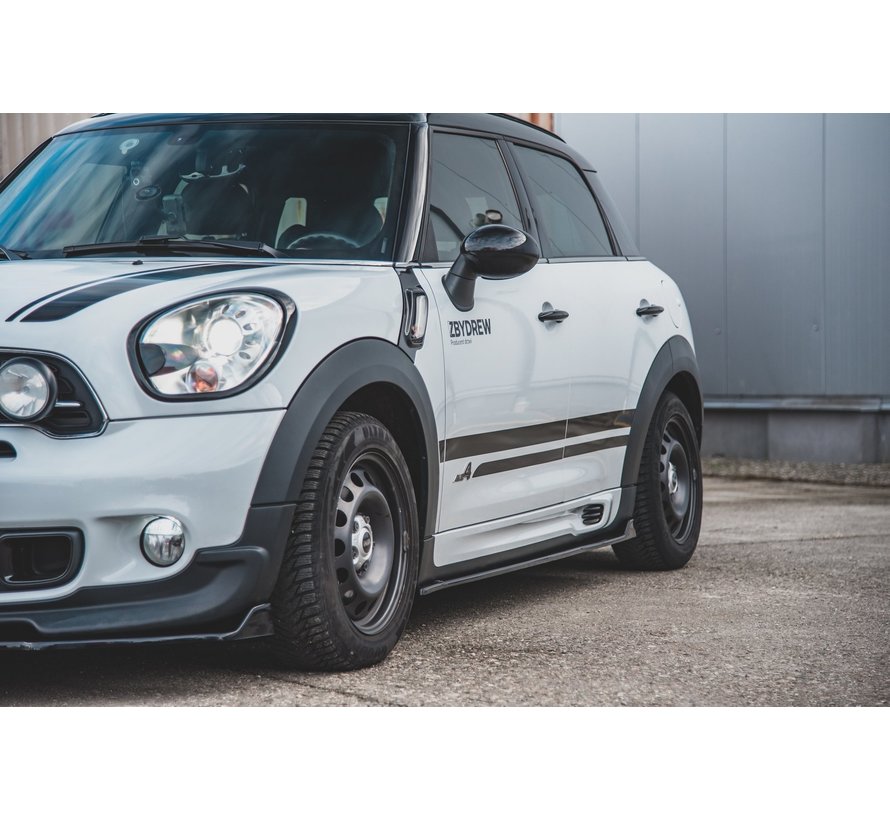 Maxton Design SIDE SKIRTS DIFFUSERS  Mini Countryman Mk1 JCW