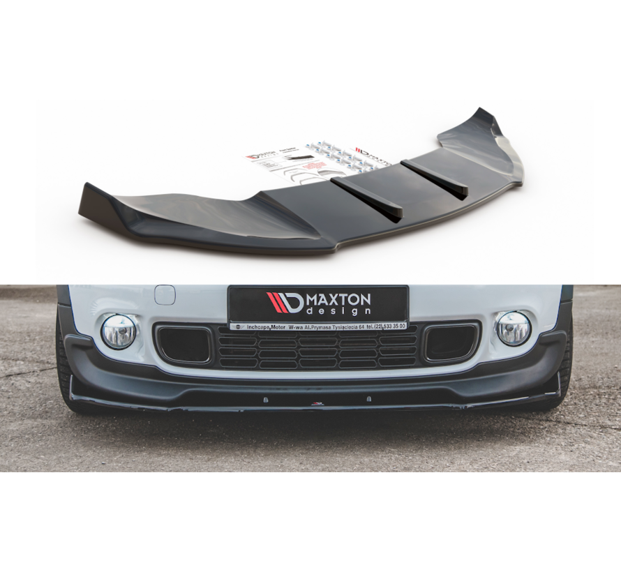 Maxton Design FRONT SPLITTER Mini Countryman Mk1 JCW