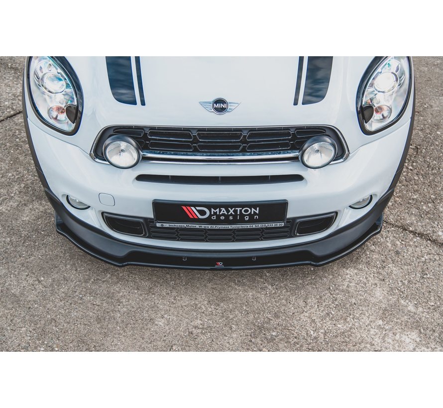 Maxton Design FRONT SPLITTER Mini Countryman Mk1 JCW