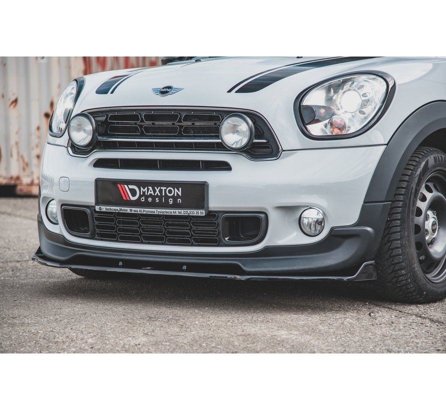 Maxton Design FRONT SPLITTER Mini Countryman Mk1 JCW