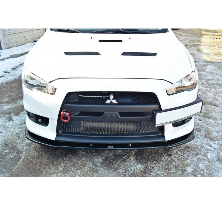 Maxton Design FRONT SPLITTER V.1 Mitsubishi Lancer Evo X