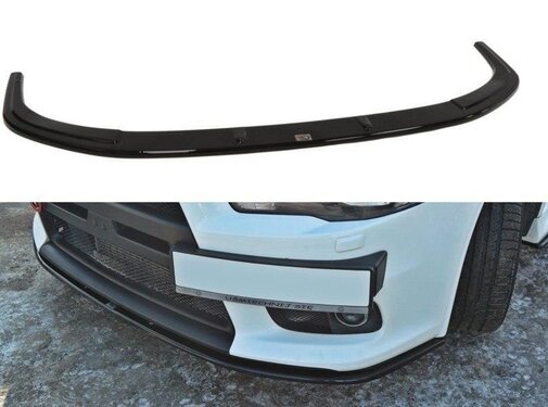 Maxton Design Maxton Design FRONT SPLITTER V.2 Mitsubishi Lancer Evo X