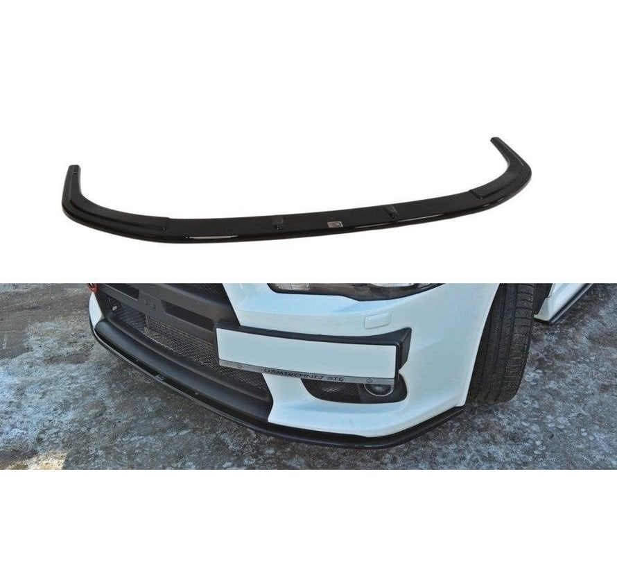 Maxton Design FRONT SPLITTER V.2 Mitsubishi Lancer Evo X