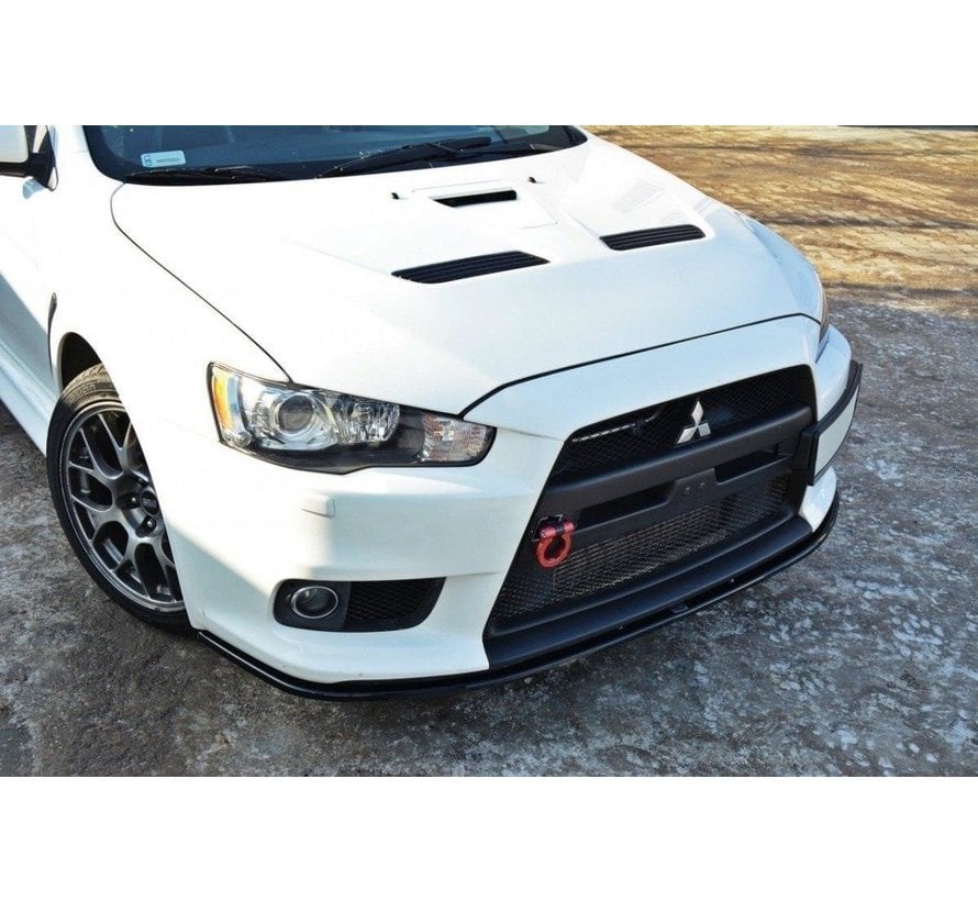 Maxton Design FRONT SPLITTER V.2 Mitsubishi Lancer Evo X