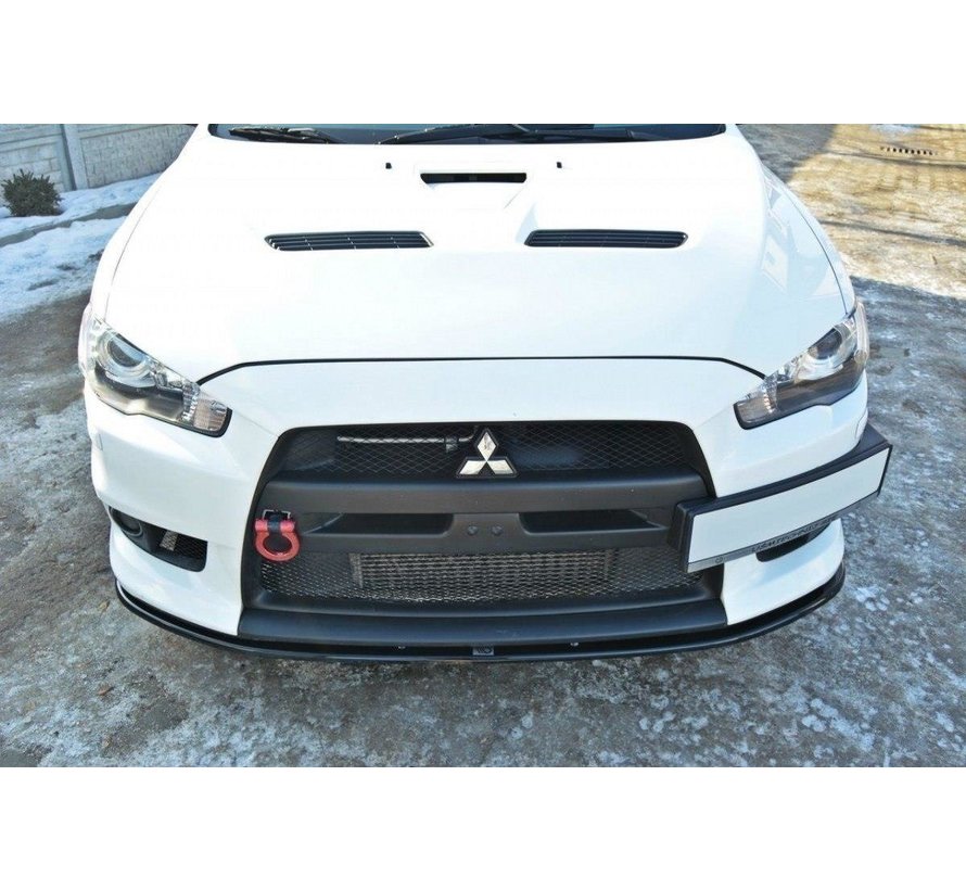 Maxton Design FRONT SPLITTER V.2 Mitsubishi Lancer Evo X