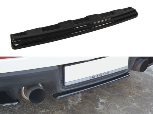 Maxton Design Maxton Design CENTRAL REAR DIFFUSER Mitsubishi Lancer Evo X (without vertical bars)