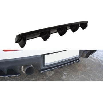 Maxton Design Maxton Design CENTRAL REAR DIFFUSER Mitsubishi Lancer Evo X (with vertical bars)