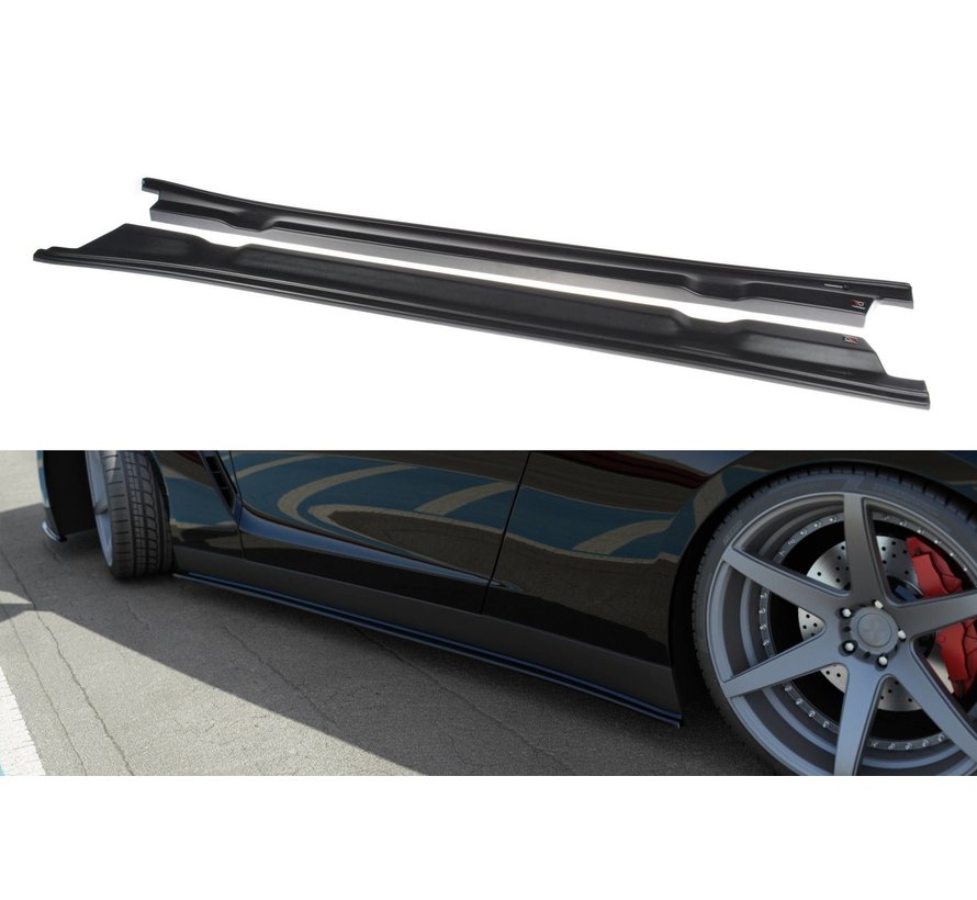 Maxton Design SIDE SKIRTS DIFFUSERS NISSAN GT-R PREFACE COUPE (R35-SERIES)