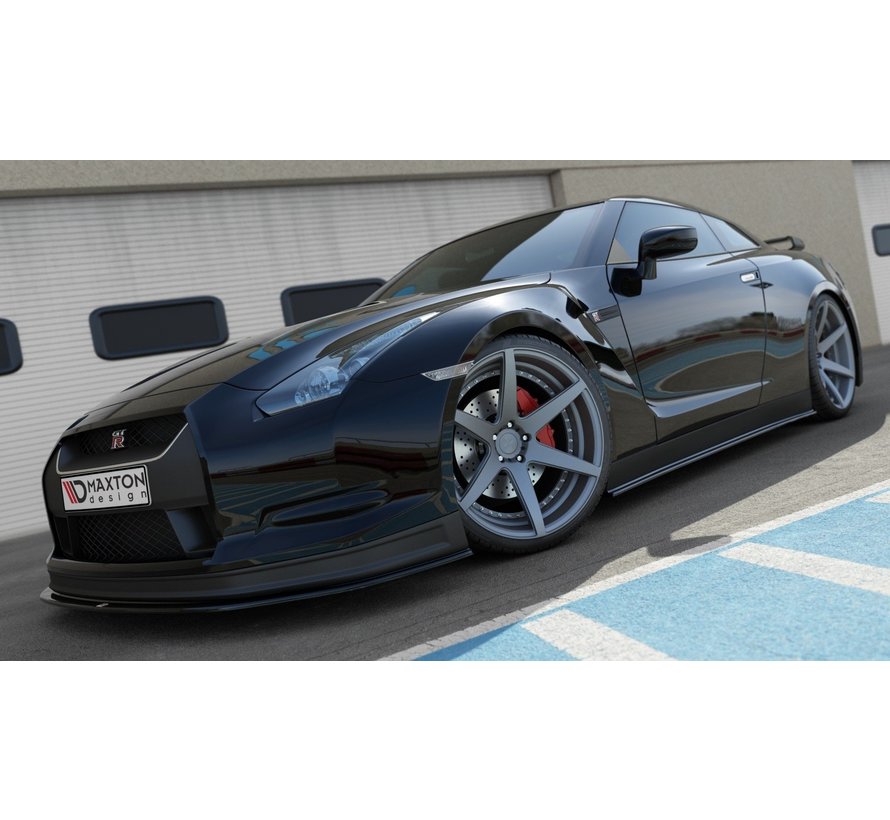 Maxton Design SIDE SKIRTS DIFFUSERS NISSAN GT-R PREFACE COUPE (R35-SERIES)