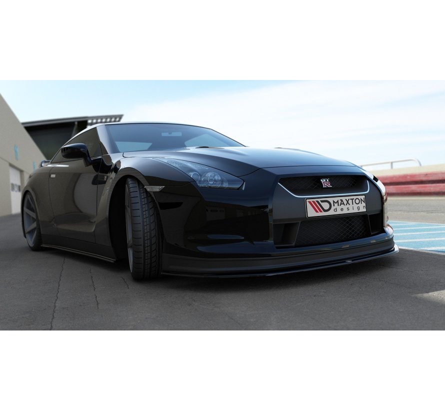 Maxton Design FRONT SPLITTER V.2 NISSAN GT-R PREFACE COUPE (R35-SERIES)