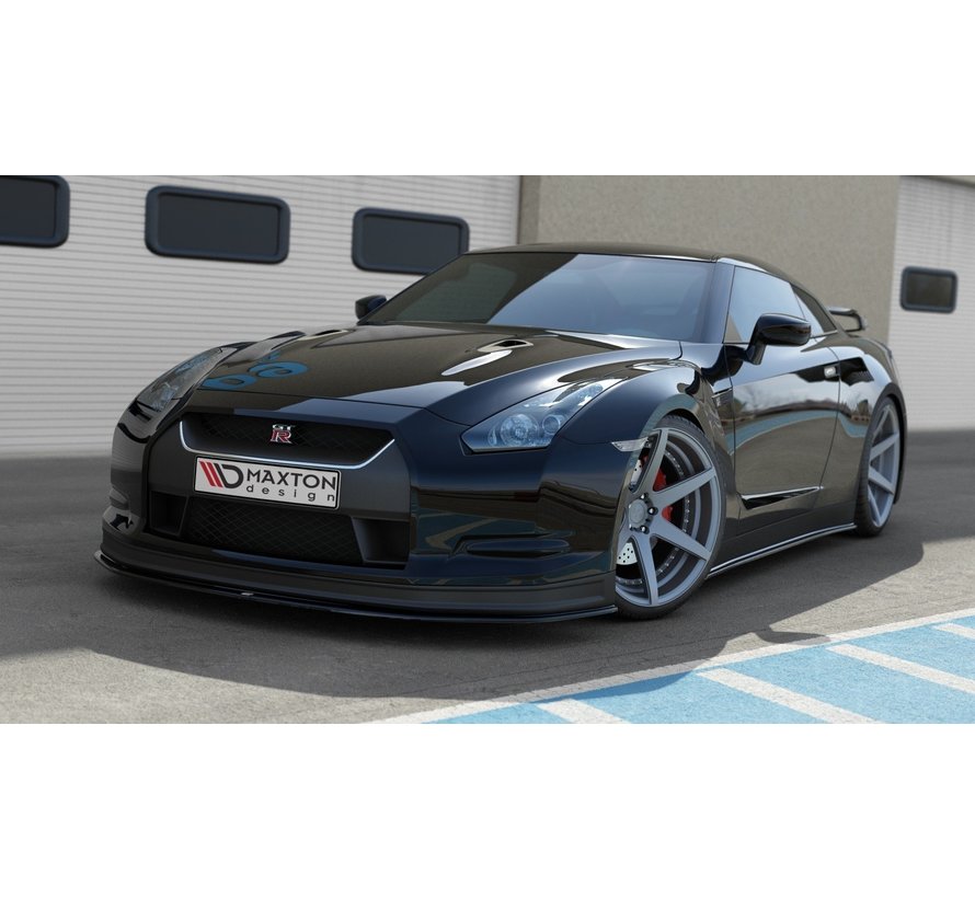 Maxton Design FRONT SPLITTER V.2 NISSAN GT-R PREFACE COUPE (R35-SERIES)