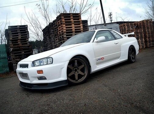 Maxton Design Maxton Design FRONT WIDE ARCHES GTR LOOK NISSAN SKYLINE R34 GTR