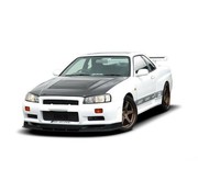 Maxton Design Maxton Design FRONT SPLITTER NISSAN SKYLINE R34 GTR (FOR 2299 BUMPER) GTR LOOK