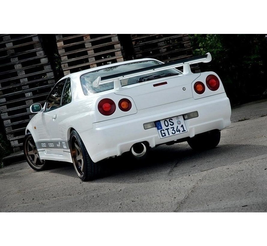 Maxton Design REAR LIGHTS COVERS NISSAN SKYLINE R34 GTR GTR LOOK