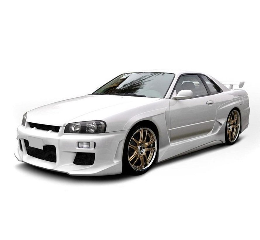 Maxton Design FRONT WIDE ARCHES NISSAN SKYLINE R34 GTT