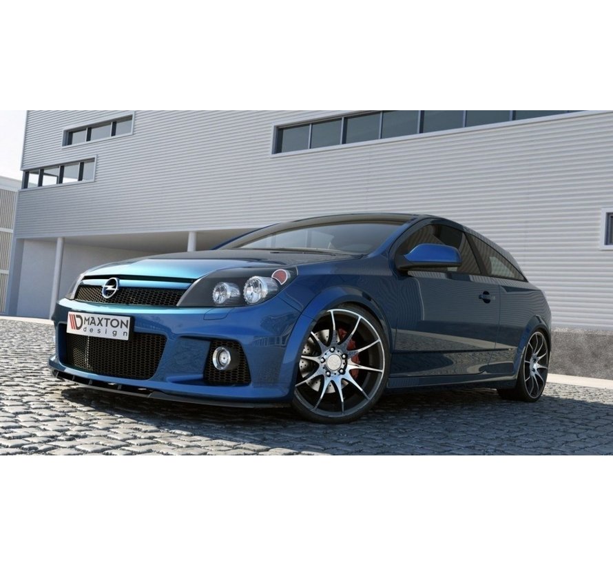 Maxton Design FRONT SPLITTER OPEL ASTRA H OPC / VXR NURBURG
