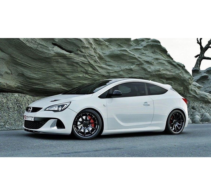 Maxton Design FRONT SPLITTER OPEL ASTRA J OPC / VXR NURBURG