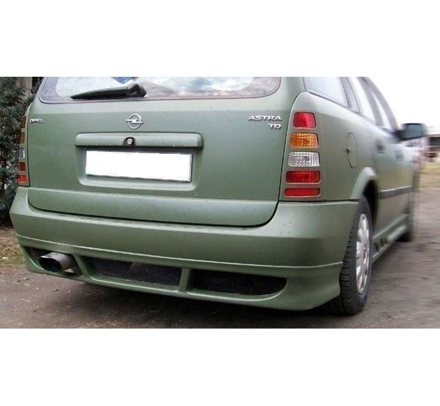 Maxton Design REAR BUMPER EXTENSION OPEL ASTRA G ESTATE