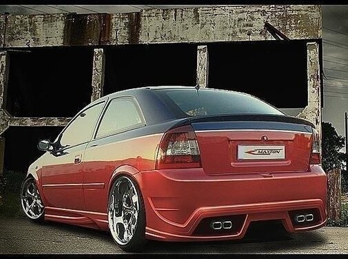 Maxton Design Maxton Design REAR BUMPER OPEL ASTRA G HB < INFERNO >