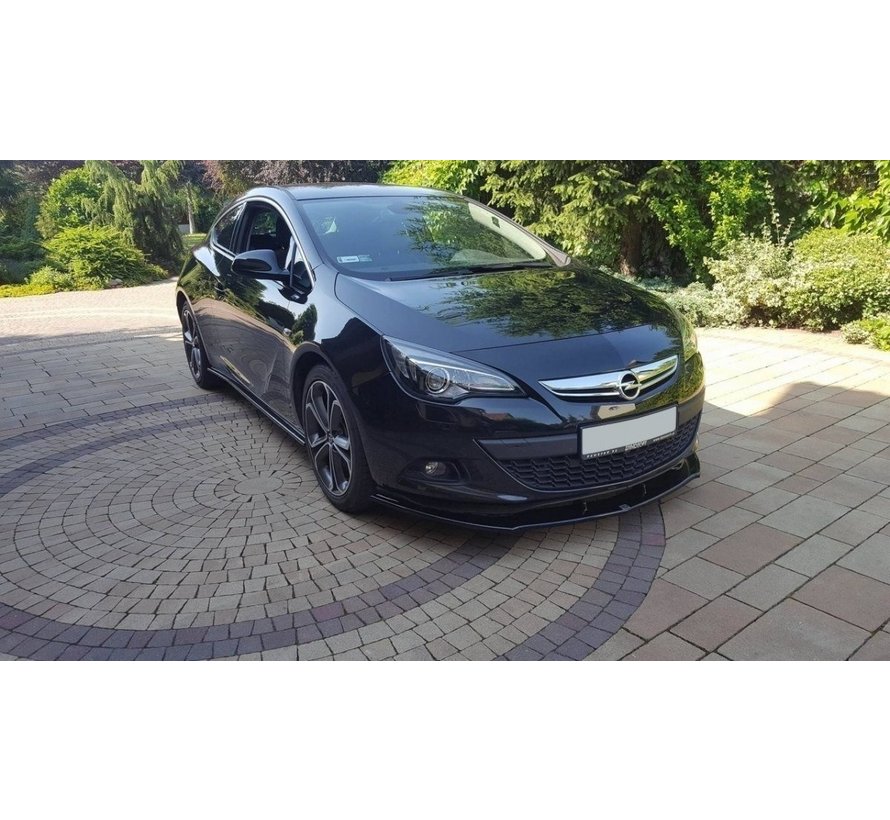 Maxton Design FRONT SPLITTER OPEL ASTRA J GTC