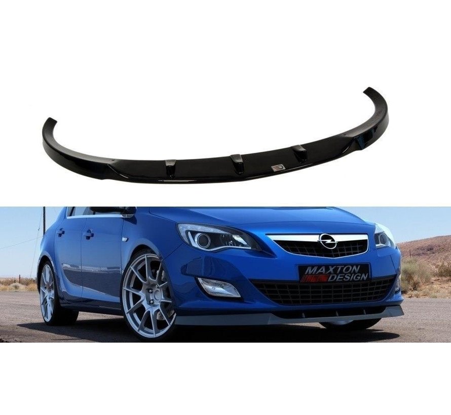 Maxton Design FRONT SPLITTER OPEL ASTRA J (pre-facelift)